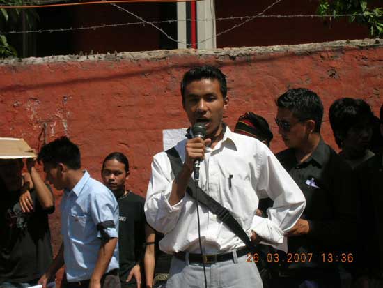 KSO Mass Rally against abduction - March 28, 2007