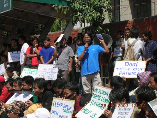 KSO Mass Rally against abduction - March 28, 2007