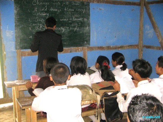 Morning Dew School situated at Kapaar Kachoung Village under Kakching, Manipur 