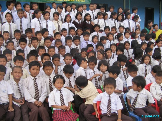 Morning Dew School situated at Kapaar Kachoung Village under Kakching, Manipur