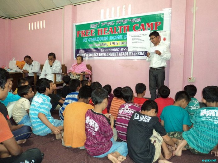 One Day Health camp at Children Home Dewlaland :: 19 June 2011