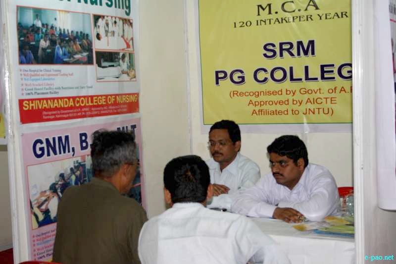 Imphal Edu Expo 2012 at Lamyanba Sanglen Konung Mamang Palace compound :: 7th and 8th May 2012