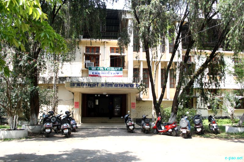 Chemistry Department at  Manipur University (MU), Canchipur ::  April 2012