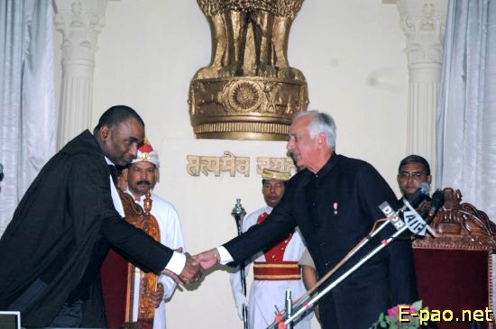Governor Gurbachand Jagat Sworn In :: July 24 2008
