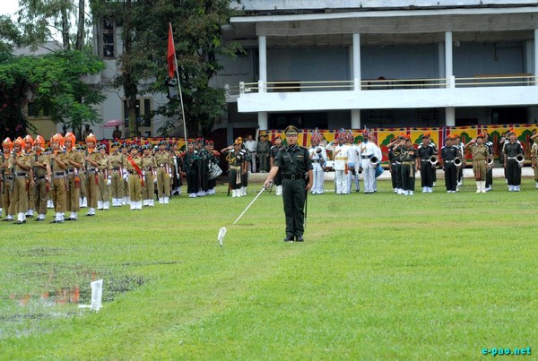 Flag hoisting at Independence Day  :: August 15 2009