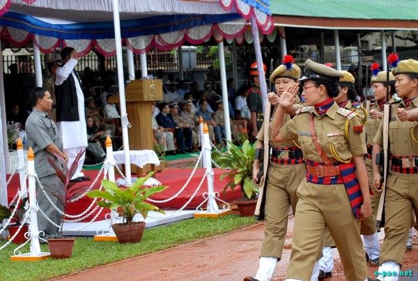 Flag hoisting at Independence Day  :: August 15 2009