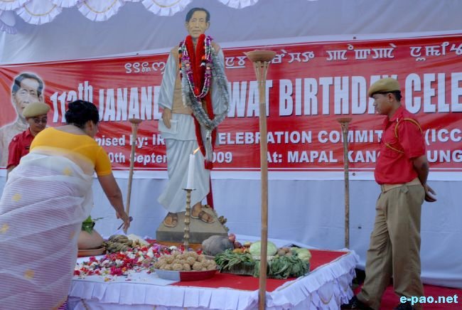 Hijam Irawat - 113th Birth Anniversary :: September 30 2009