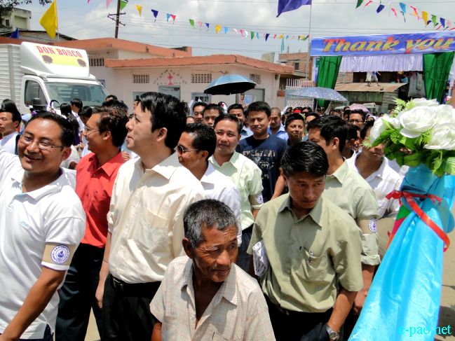 Relic of Saint Don Bosco arrives at Imphal :: April 29 2011
