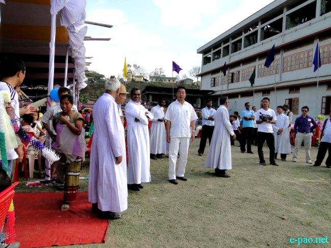 Relic of Saint Don Bosco arrives at Imphal :: April 29 2011