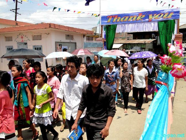 Relic of Saint Don Bosco arrives at Imphal :: April 29 2011