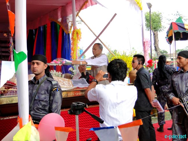 Relic of Saint Don Bosco arrives at Imphal :: April 29 2011