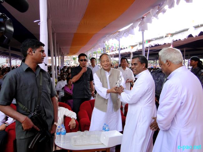 Relic of Saint Don Bosco arrives at Imphal :: April 29 2011
