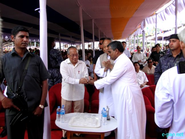 Relic of Saint Don Bosco arrives at Imphal :: April 29 2011