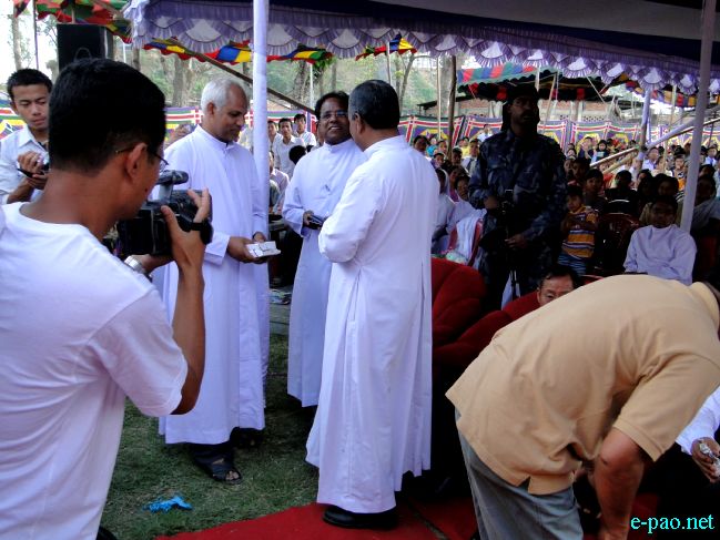 Relic of Saint Don Bosco arrives at Imphal :: April 29 2011