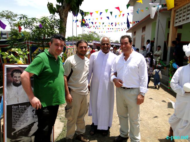 Relic of Saint Don Bosco arrives at Imphal :: April 29 2011