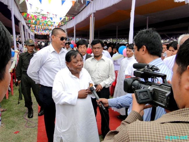 Relic of Saint Don Bosco arrives at Imphal :: April 29 2011