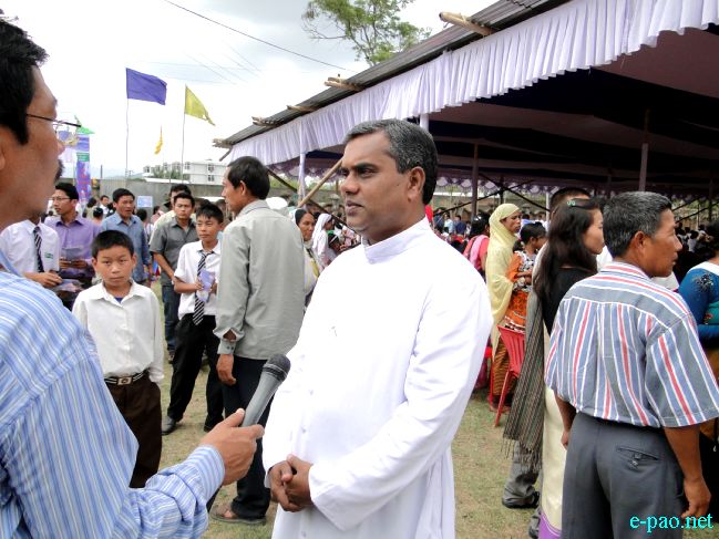 Relic of Saint Don Bosco arrives at Imphal :: April 29 2011