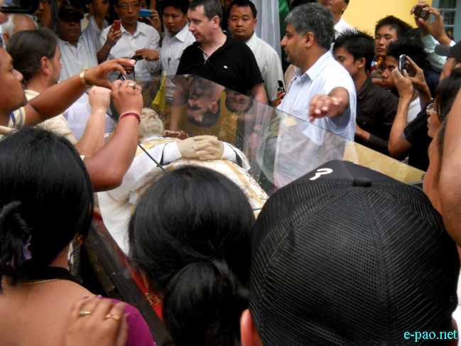 Relic of Saint Don Bosco arrives at Imphal :: April 29 2011