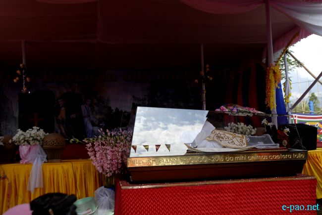 Relic of Saint Don Bosco arrives at Imphal :: April 29 2011