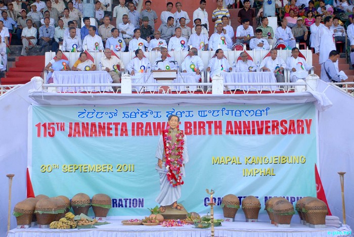 115th Irawat Birth Anniversary at Mapal Kangjeibung :: 30 September 2011