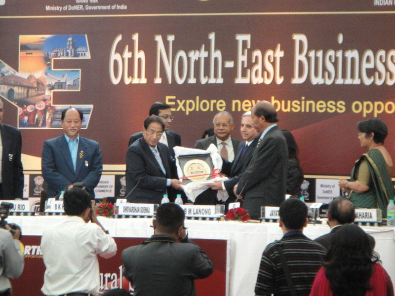 6th North East Business Summit held on 21st and 22nd Jan 2011 at Intercontinental, Mumbai