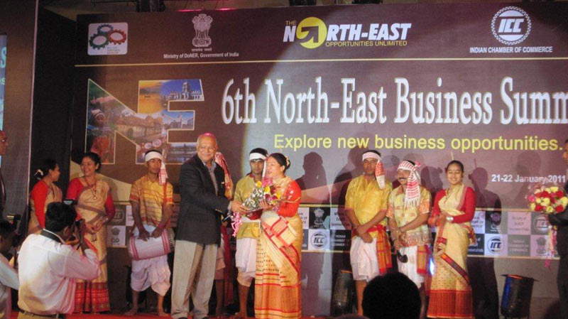 6th North East Business Summit held on 21st and 22nd Jan 2011 at Intercontinental, Mumbai