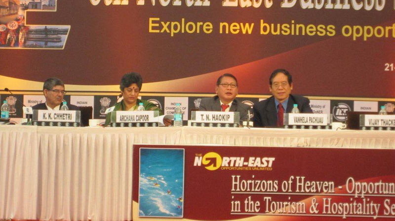 6th North East Business Summit held on 21st and 22nd Jan 2011 at Intercontinental, Mumbai
