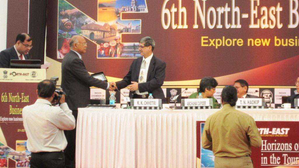 6th North East Business Summit held on 21st and 22nd Jan 2011 at Intercontinental, Mumbai