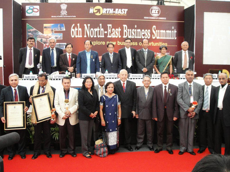 6th North East Business Summit held on 21st and 22nd Jan 2011 at Intercontinental, Mumbai