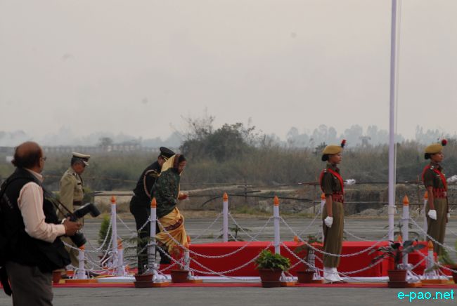 Pratibha Devisingh Patil - President of India visit to Imphal :: 10 March 2011