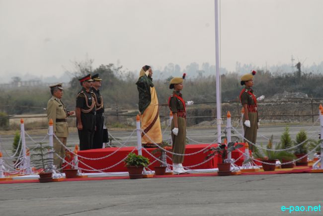 Pratibha Devisingh Patil - President of India visit to Imphal :: 10 March 2011
