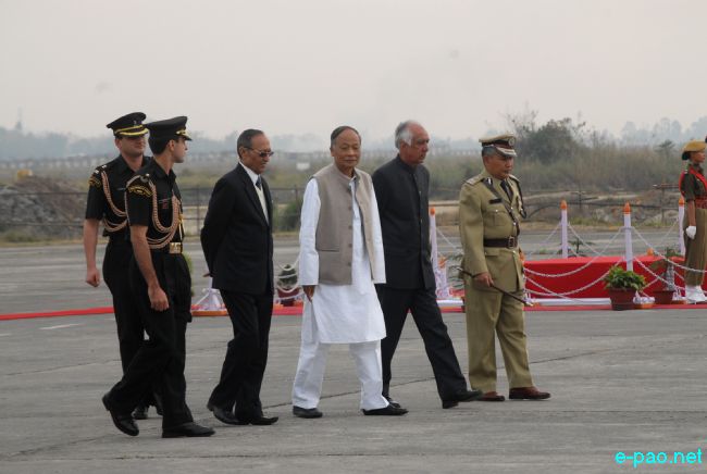 Pratibha Devisingh Patil - President of India visit to Imphal :: 10 March 2011
