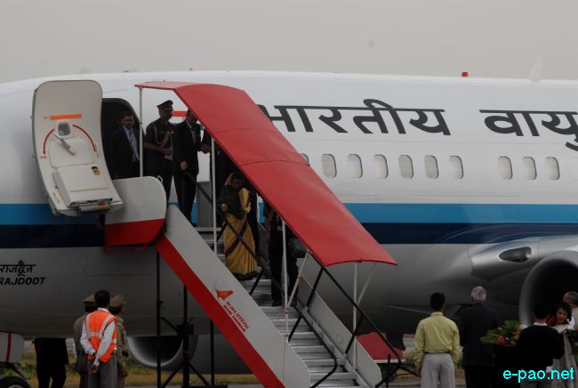 Pratibha Devisingh Patil - President of India visit to Imphal :: 10 March 2011