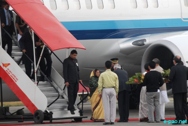 Pratibha Devisingh Patil - President of India visit to Imphal :: 10 March 2011