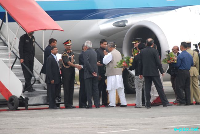 Pratibha Devisingh Patil - President of India visit to Imphal :: 10 March 2011