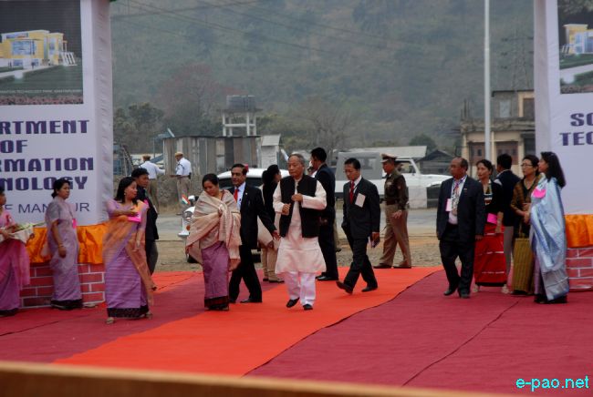 Pratibha Devisingh Patil - President of India visit to Imphal :: 11 March 2011