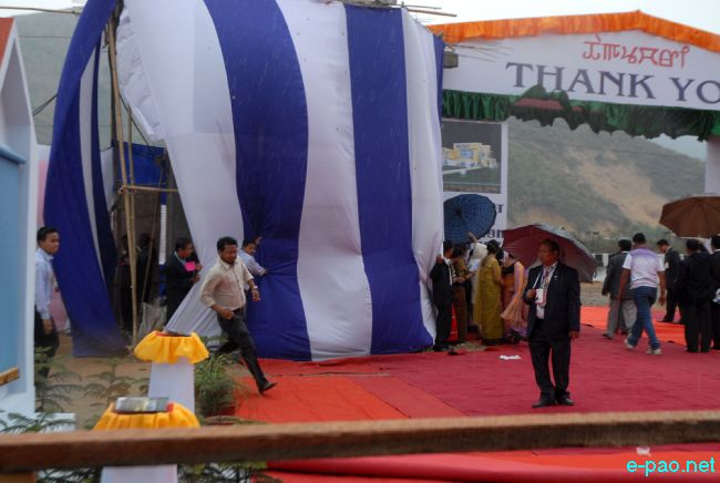 Pratibha Devisingh Patil - President of India visit to Imphal :: 11 March 2011