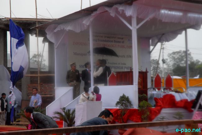 Pratibha Devisingh Patil - President of India visit to Imphal :: 11 March 2011