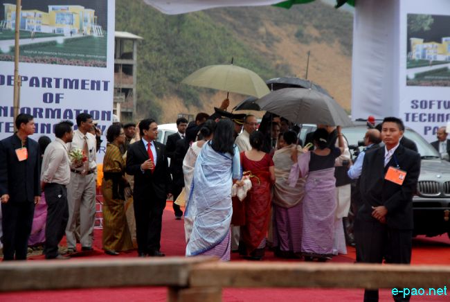 Pratibha Devisingh Patil - President of India visit to Imphal :: 11 March 2011