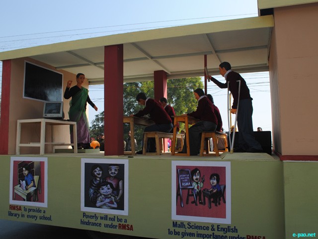 Republic Day 2011 celebration at Imphal ::  January 26, 2011