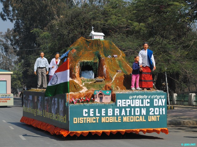Republic Day 2011 celebration at Imphal ::  January 26, 2011