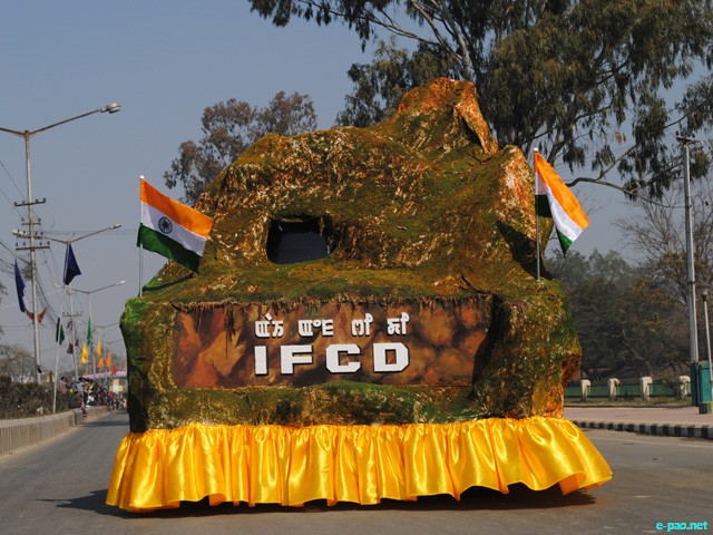 Republic Day 2011 celebration at Imphal ::  January 26, 2011