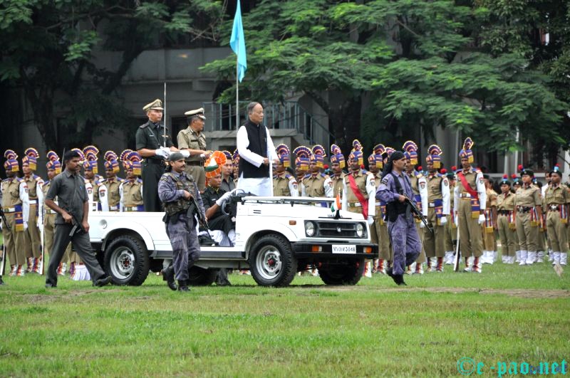 66th Indian Independence day Celebration at Imphal, Manipur :: 15th Aug 2012