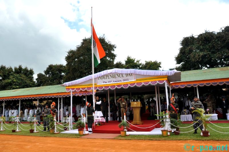 66th Indian Independence day Celebration at Imphal, Manipur  ::  15th Aug 2012