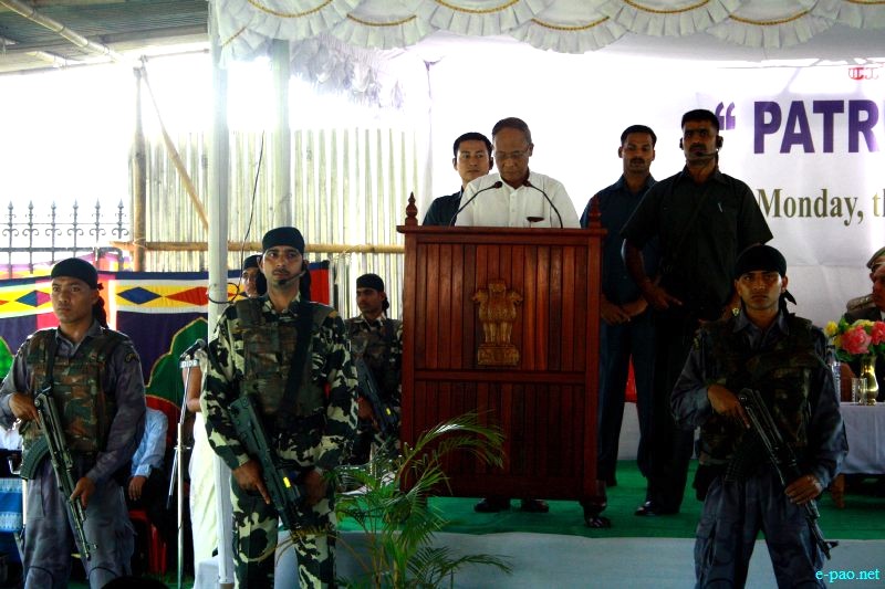 Patriots' Day Observation in Manipur :: 13th August 2012