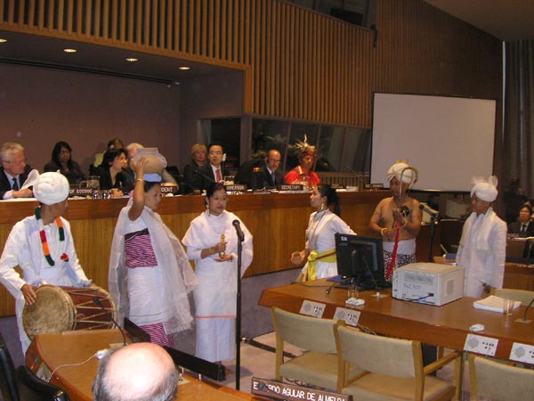 <I>Laihui</I> performance at United Nations on May 14th 2007