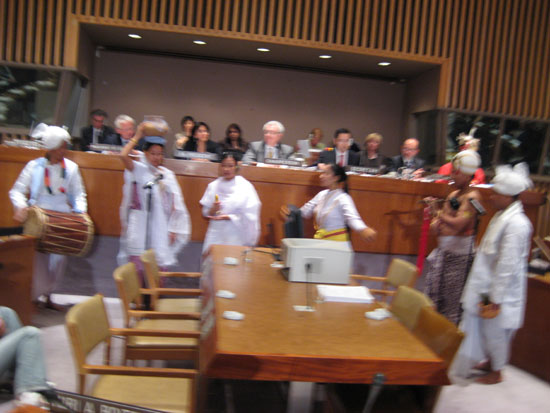 <I>Laihui</I> performance at United Nations on May 14th 2007