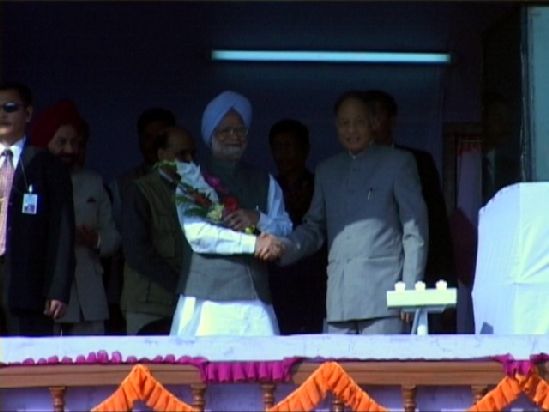 Prime Minister visit Manipur , December 2006