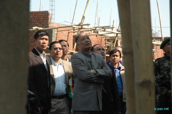 CM inspects National Sports Academy :: January 31 2009