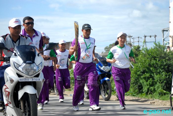 Queen's Baton Relay for Commonwealth Games 2010 - Manipur Leg  :: 27 July 2010